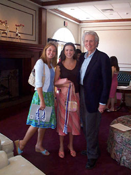 Emily Mis, Rita Schneider with Jack Beal