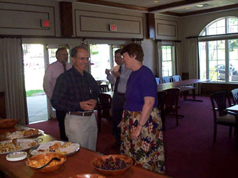 Mike Brienza and Virginia Hodgkinson