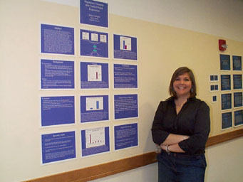 Bridget Gallagher with Virginia Hodgkinson