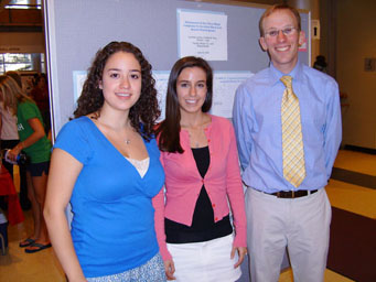 Miecznikowski Students Lorraine Lampe and Cristina Pires