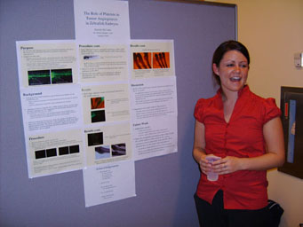 Danielle McCarthy presents to Dr. Osier